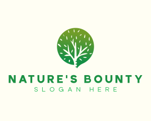 Nature Tree Lumber logo design