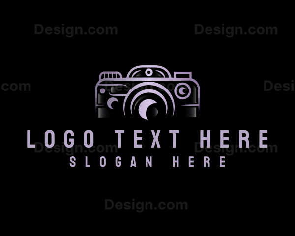 Camera Lens Photography Logo