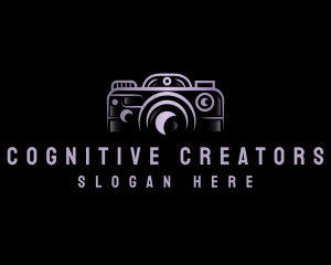 Camera Lens Photography logo design