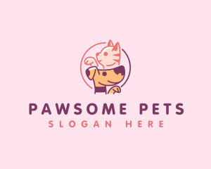 Dog Cat Pet logo