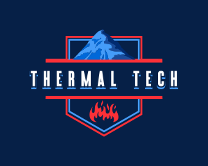 Thermal Heater Cooler logo design