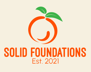 Healthy Orange Fruit  logo