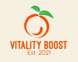 Healthy Orange Fruit  logo
