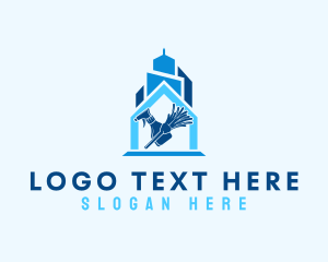 Home Property Cleaning Service logo design