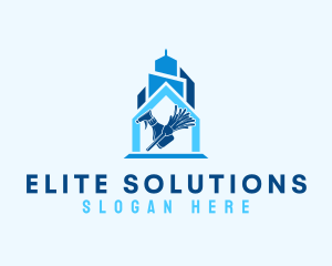 Home Property Cleaning Service logo design