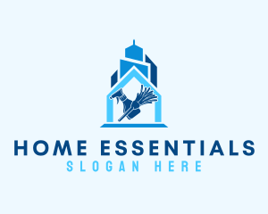 Home Property Cleaning Service logo design