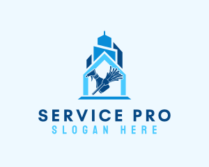 Home Property Cleaning Service logo design