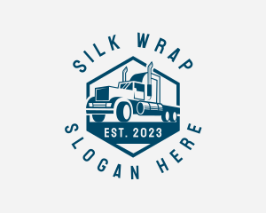 Cargo Forwarding Truck logo design