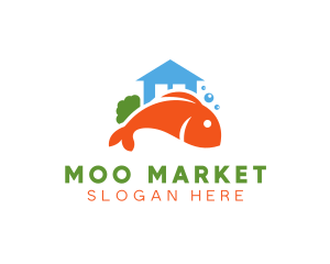 Fish Market Seafoods logo design