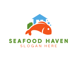 Fish Market Seafoods logo design