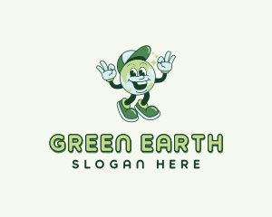 Environmental Earth Hat logo design