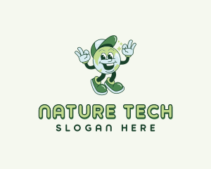 Environmental Earth Hat logo design