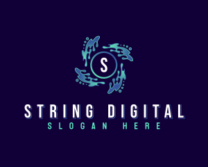 Digital Wave Technology logo design