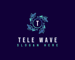 Digital Wave Technology logo design