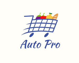 Fast Grocery Pushcart logo