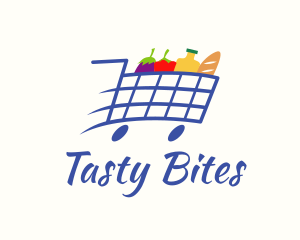 Fast Grocery Pushcart logo