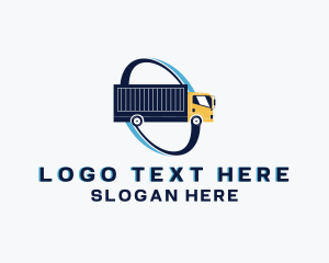 Truck Vehicle Logistics logo