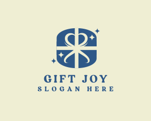 Souvenir Gift Ribbon logo design