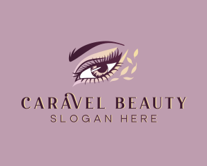 Eyelashes Beauty Perming logo design