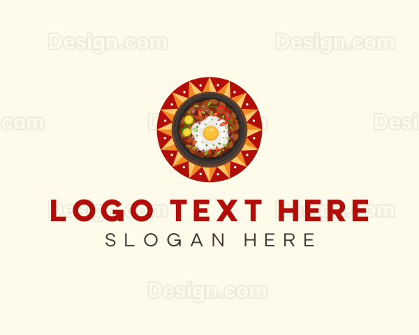 Sisig Delicacy Food Logo