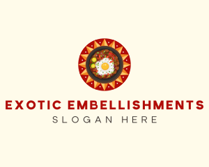 Sisig Delicacy Food logo design