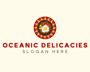 Sisig Delicacy Food logo design