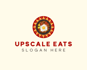 Sisig Delicacy Food logo design