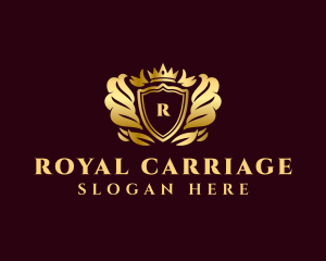 Royal Crest Shield logo design