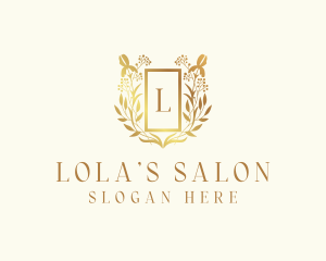 Luxury Floral Boutique logo design