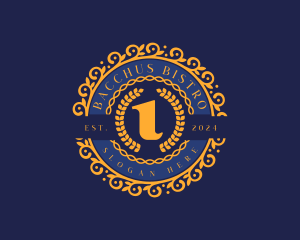 Greek Iota Wreath logo