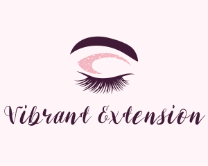 Eyelash Eyebrow Salon logo design