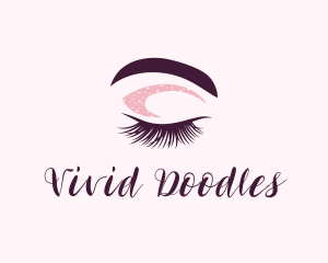 Eyelash Eyebrow Salon logo design