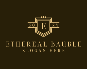 Regal Royalty Shield logo design