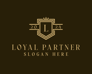 Regal Royalty Shield logo design