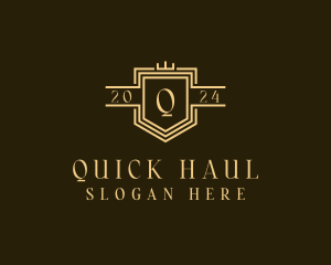 Regal Royalty Shield logo design