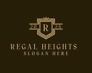 Regal Royalty Shield logo design