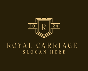 Regal Royalty Shield logo design