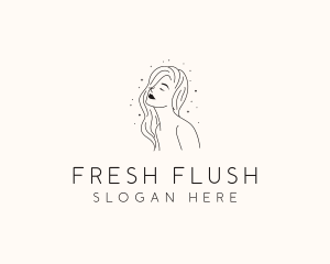 Beauty Spa Woman logo design