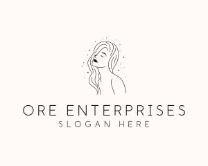 Beauty Spa Woman logo design