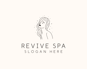 Beauty Spa Woman logo design