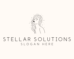 Beauty Spa Woman logo design