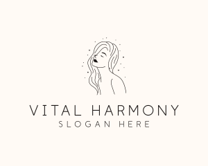 Beauty Spa Woman logo design