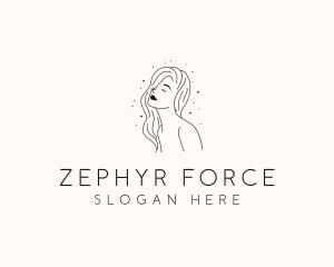 Beauty Spa Woman logo design