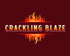 Flame Blaze Heat logo design