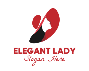 Elegant Woman Beauty logo design