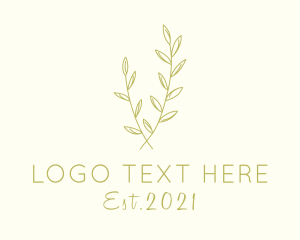 Artisan Natural Plant logo design