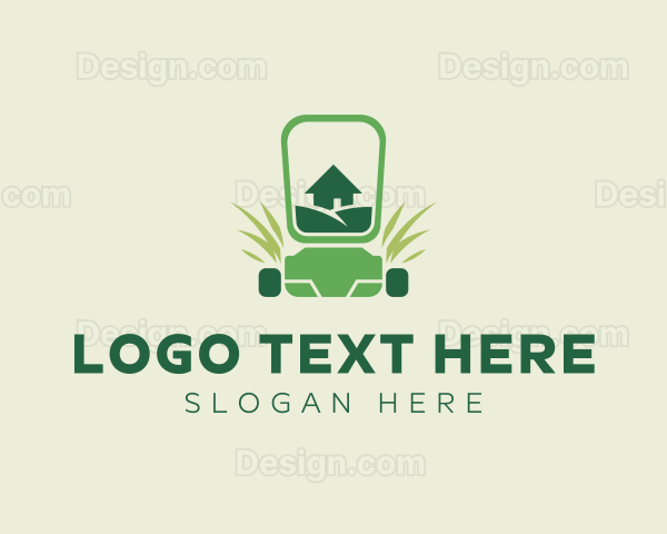 Home Lawn Mower Logo