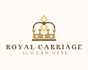 Royal King Crown logo design