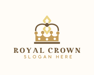 Royal King Crown logo design