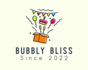 Birthday Gift Box Celebration logo